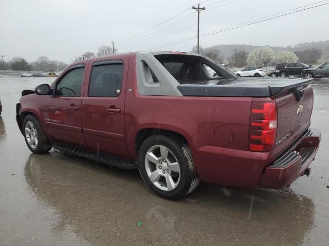 3GNEC12JX8G264981 - 2008 CHEVROLET AVALANCHE C1500 RED photo 2