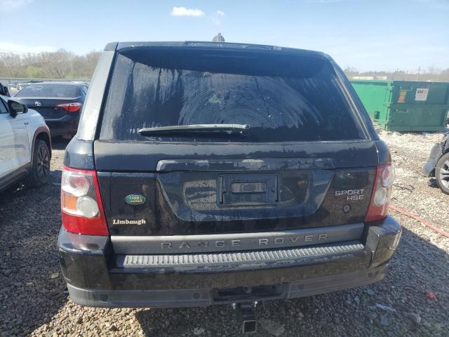 SALSF25446A956205 - 2006 LAND ROVER RANGE ROVE HSE BLACK photo 6