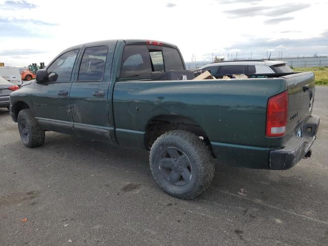 3B7HU18N82G112122 - 2002 DODGE RAM 1500 GREEN photo 2