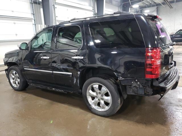 1GNSKCE03CR212668 - 2012 CHEVROLET TAHOE K1500 LTZ BLACK photo 2