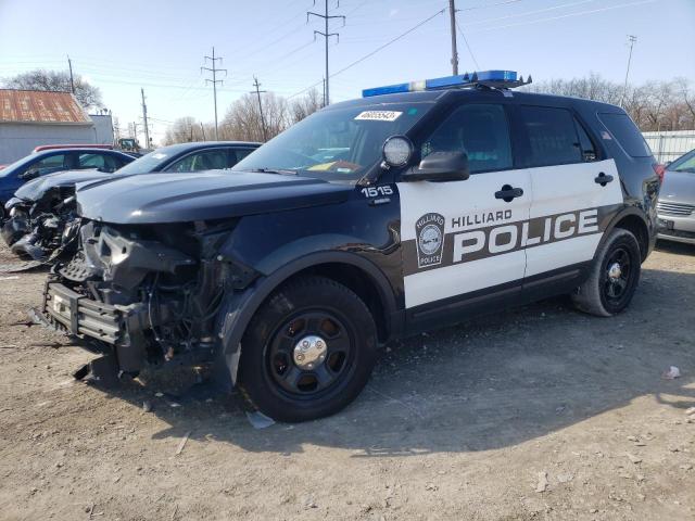 1FM5K8AR8GGA37273 - 2016 FORD EXPLORER POLICE INTERCEPTOR BLACK photo 1