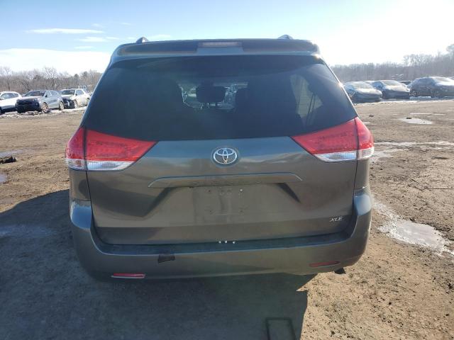 5TDYK3DC4BS052508 - 2011 TOYOTA SIENNA XLE 灰色 照片 6