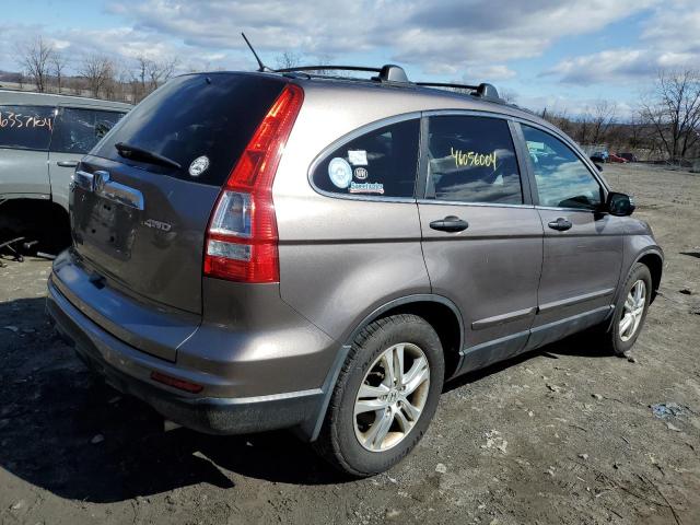 5J6RE4H56AL085971 - 2010 HONDA CR-V EX GRAY photo 3