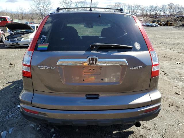 5J6RE4H56AL085971 - 2010 HONDA CR-V EX GRAY photo 6