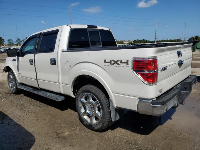 1FTFW1ET2DKE23092 - 2013 FORD F 150 SUPERCREW WHITE photo 2