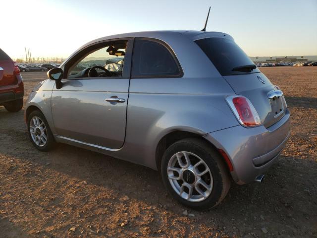 3C3CFFAR9FT603492 - 2015 FIAT 500 POP SILVER photo 2