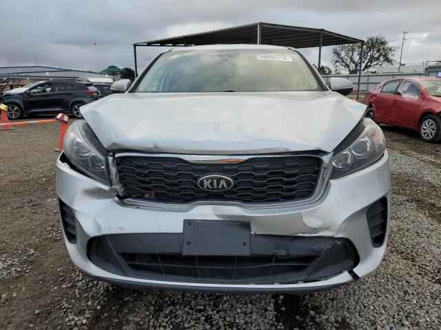 5XYPG4A36KG523837 - 2019 KIA SORENTO L SILVER photo 5