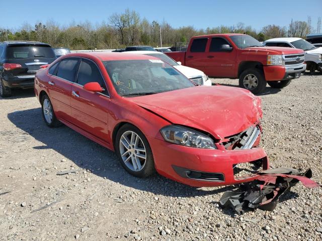 2G1WC5EM1B1186254 - 2011 CHEVROLET IMPALA LTZ RED photo 4