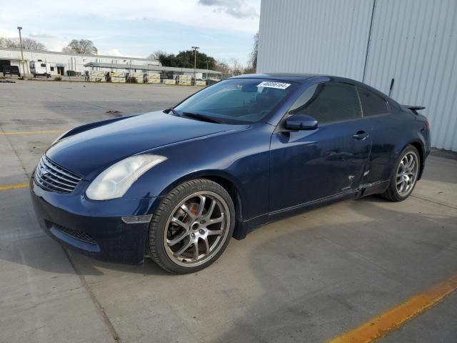 JNKCV54E14M811496 - 2004 INFINITI G35 BLUE photo 1