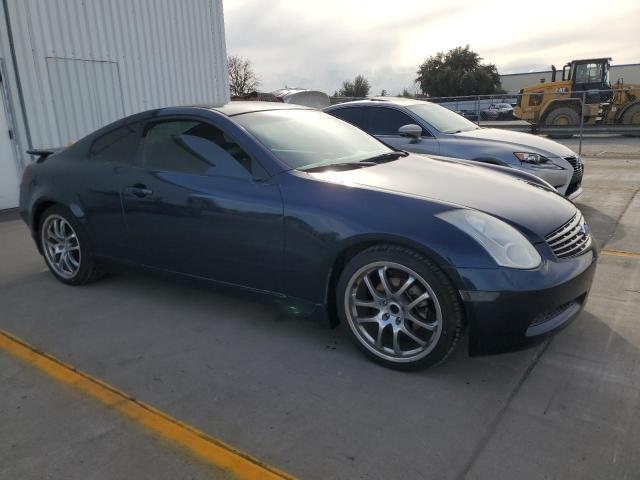 JNKCV54E14M811496 - 2004 INFINITI G35 BLUE photo 4