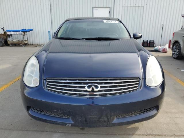 JNKCV54E14M811496 - 2004 INFINITI G35 BLUE photo 5