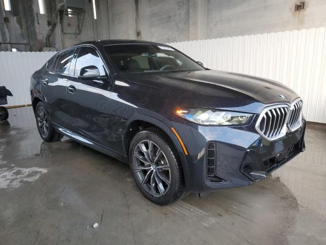 5UX33EX07R9V05077 - 2024 BMW X6 XDRIVE40I BLUE photo 4