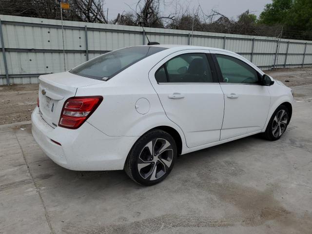 1G1JF5SB6J4107507 - 2018 CHEVROLET SONIC PREMIER WHITE photo 3