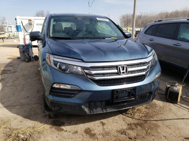 5FNYF6H5XGB031711 - 2016 HONDA PILOT EXL BLUE photo 5