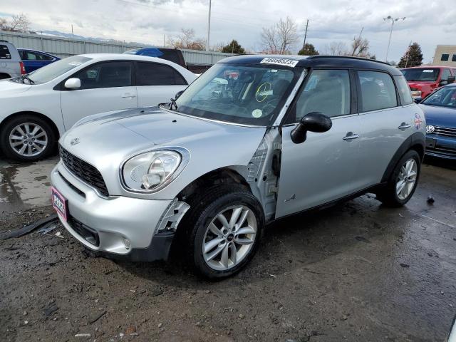 WMWZC5C59CWL58084 - 2012 MINI COOPER S COUNTRYMAN SILVER photo 1