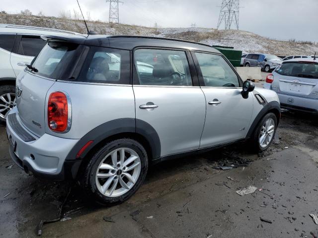 WMWZC5C59CWL58084 - 2012 MINI COOPER S COUNTRYMAN SILVER photo 3