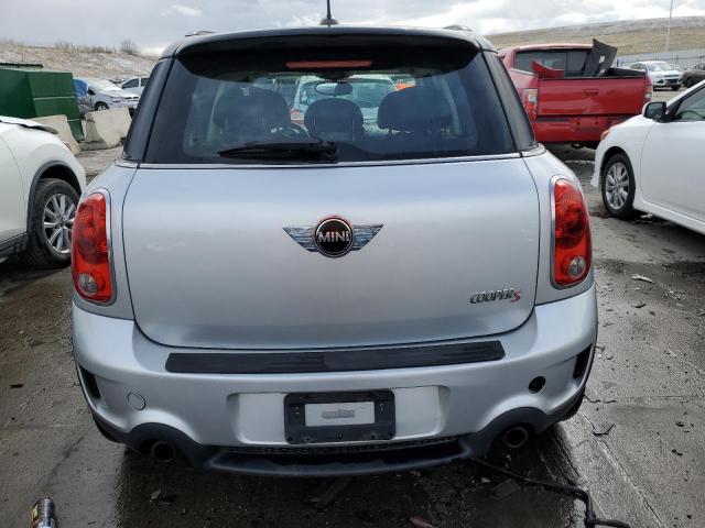 WMWZC5C59CWL58084 - 2012 MINI COOPER S COUNTRYMAN SILVER photo 6