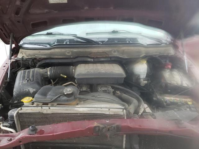 1D7HA16K23J661127 - 2003 DODGE RAM 1500 ST MAROON photo 11