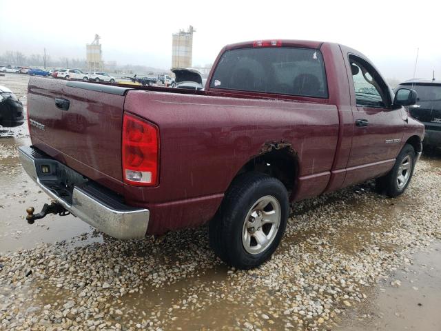 1D7HA16K23J661127 - 2003 DODGE RAM 1500 ST MAROON photo 3