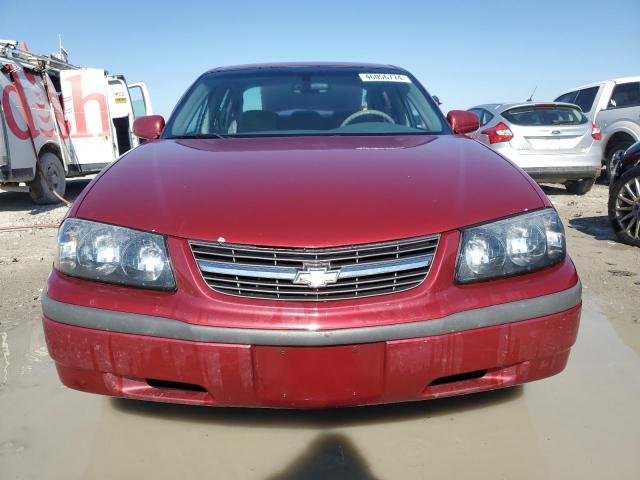 2G1WF52E959157790 - 2005 CHEVROLET IMPALA BURGUNDY photo 5