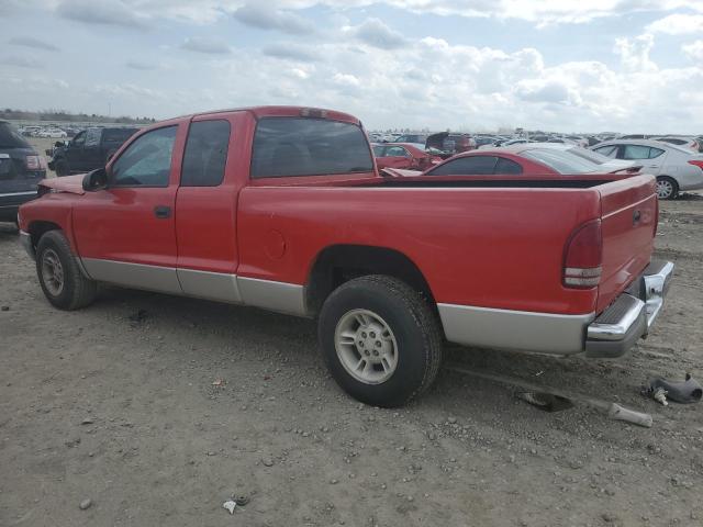 1B7GL23X1VS132240 - 1997 DODGE DAKOTA RED photo 2