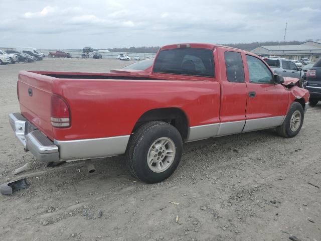 1B7GL23X1VS132240 - 1997 DODGE DAKOTA RED photo 3