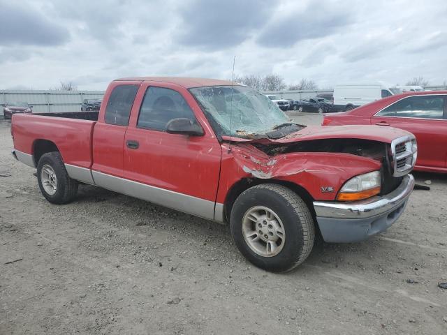 1B7GL23X1VS132240 - 1997 DODGE DAKOTA RED photo 4