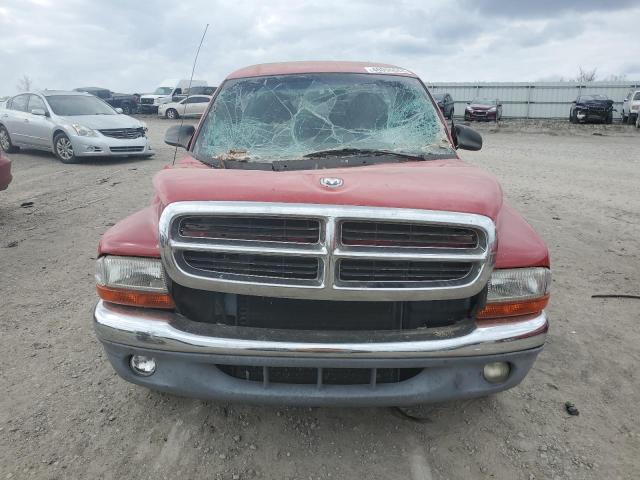 1B7GL23X1VS132240 - 1997 DODGE DAKOTA RED photo 5