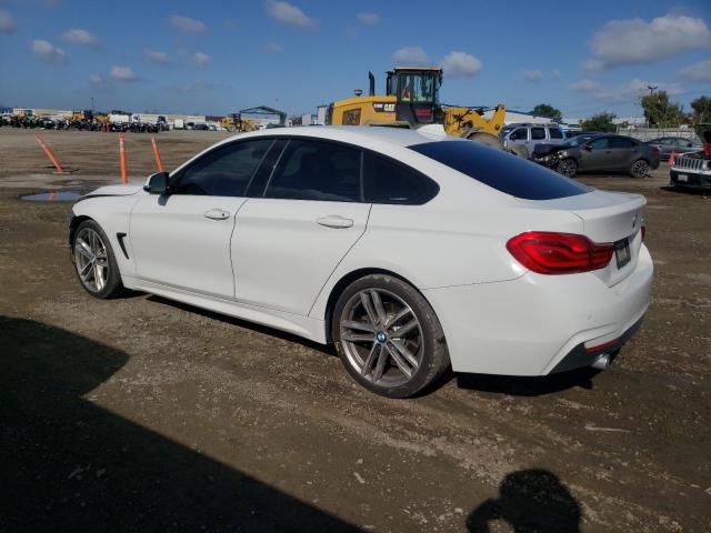 WBA4J5C50JBF07358 - 2018 BMW 440I GRAN COUPE WHITE photo 2