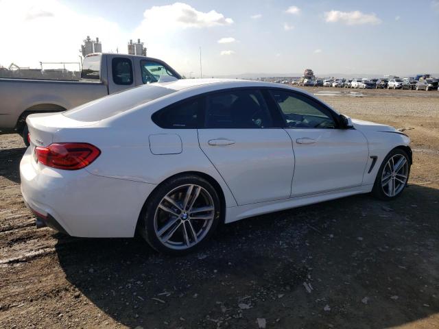 WBA4J5C50JBF07358 - 2018 BMW 440I GRAN COUPE WHITE photo 3