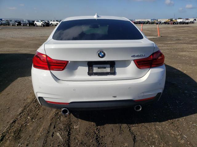 WBA4J5C50JBF07358 - 2018 BMW 440I GRAN COUPE WHITE photo 6