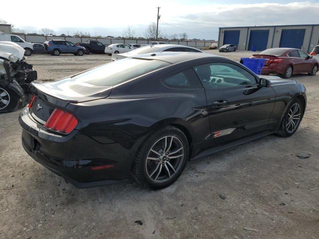 1FA6P8TH9H5247916 - 2017 FORD MUSTANG BLACK photo 3