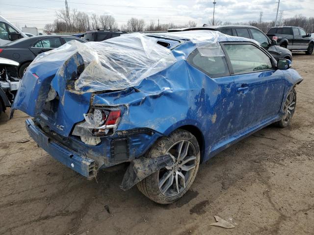 JTKJF5C71GJ021767 - 2016 TOYOTA SCION TC BLUE photo 3