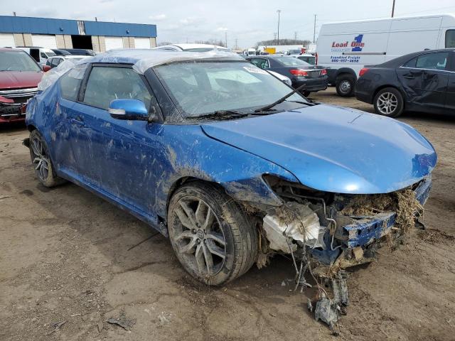 JTKJF5C71GJ021767 - 2016 TOYOTA SCION TC BLUE photo 4