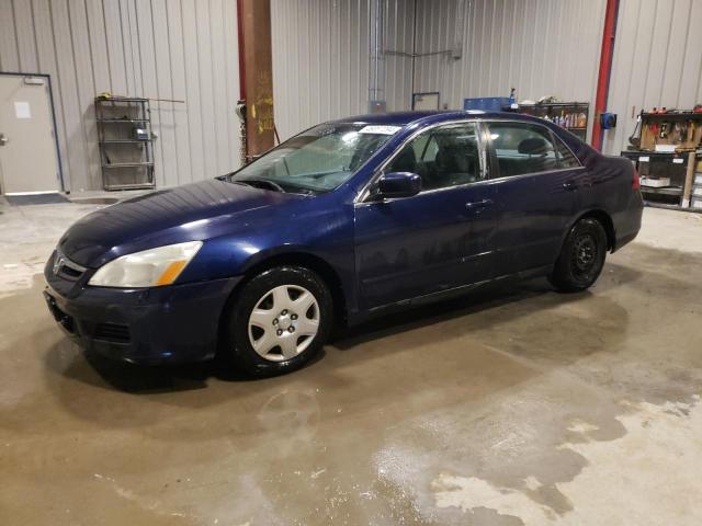 1HGCM56437A058859 - 2007 HONDA ACCORD LX BLUE photo 1