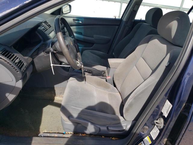 1HGCM56437A058859 - 2007 HONDA ACCORD LX BLUE photo 7