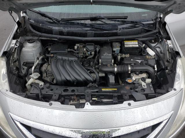 3N1CN7AP1GL906662 - 2016 NISSAN VERSA S SILVER photo 11