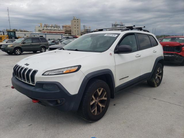 1C4PJMBS5EW201902 - 2014 JEEP CHEROKEE TRAILHAWK თეთრი ფოტო 1