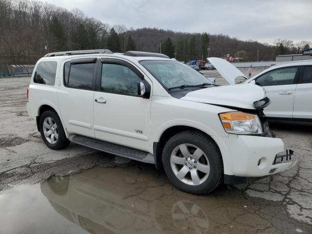 5N1AA08C28N623002 - 2008 NISSAN ARMADA SE WHITE photo 4