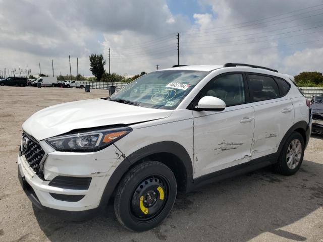 KM8J23A42MU342433 - 2021 HYUNDAI TUCSON SE WHITE photo 1