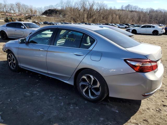 1HGCR2F8XGA161621 - 2016 HONDA ACCORD EXL SILVER photo 2