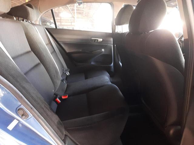 2HGFA16639H504545 - 2009 HONDA CIVIC LX-S Կապույտ լուսանկար 10