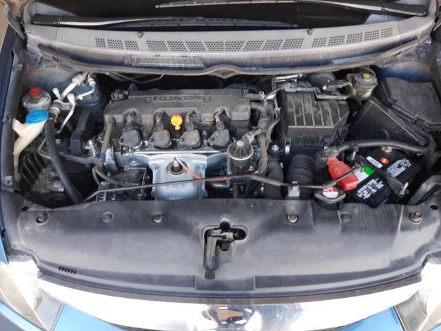 2HGFA16639H504545 - 2009 HONDA CIVIC LX-S Կապույտ լուսանկար 11