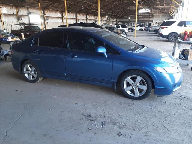 2HGFA16639H504545 - 2009 HONDA CIVIC LX-S Կապույտ լուսանկար 4