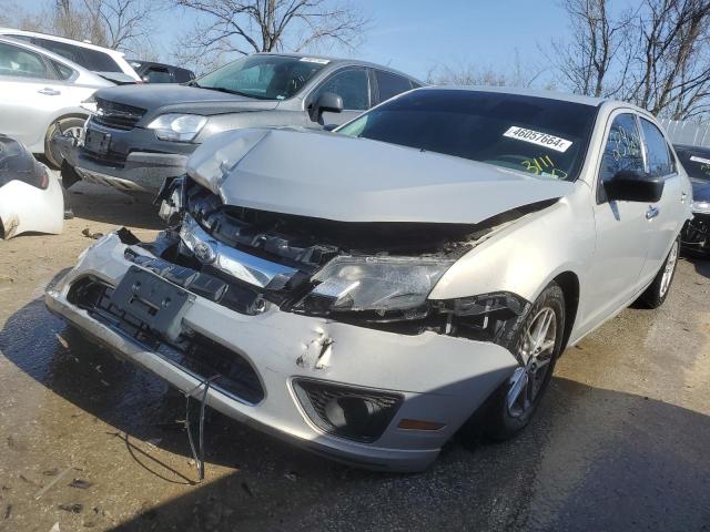 3FAHP0GA4AR394056 - 2010 FORD FUSION S SILVER photo 1