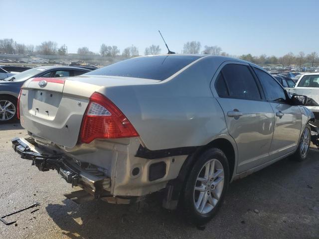 3FAHP0GA4AR394056 - 2010 FORD FUSION S SILVER photo 3