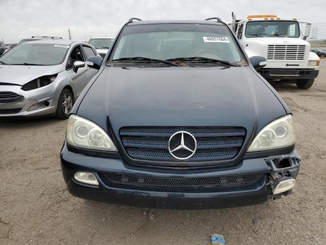 4JGAB57E54A507212 - 2004 MERCEDES-BENZ ML 350 BLUE photo 5