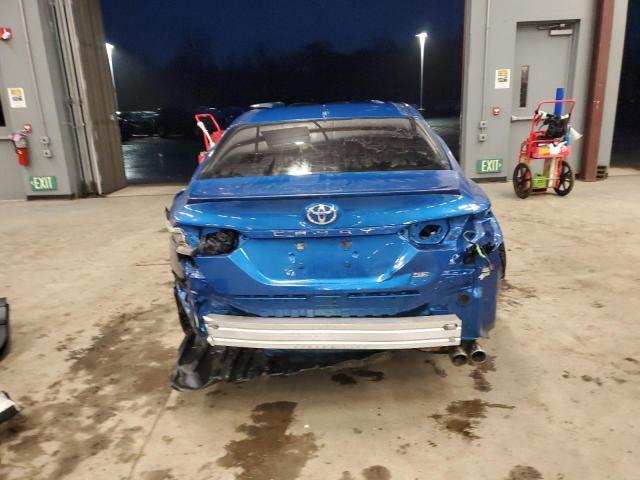 4T1B11HK6KU190766 - 2019 TOYOTA CAMRY L BLUE photo 6