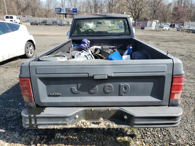 1JTMP6511JT099976 - 1988 JEEP COMANCHE GRAY photo 6