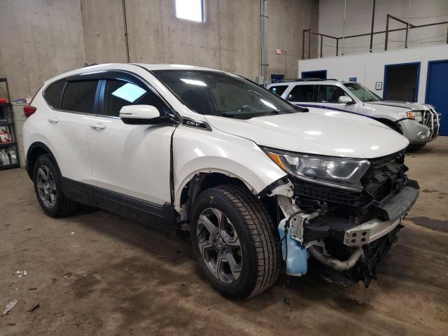 5J6RW2H85KA021767 - 2019 HONDA CR-V EXL WHITE photo 4